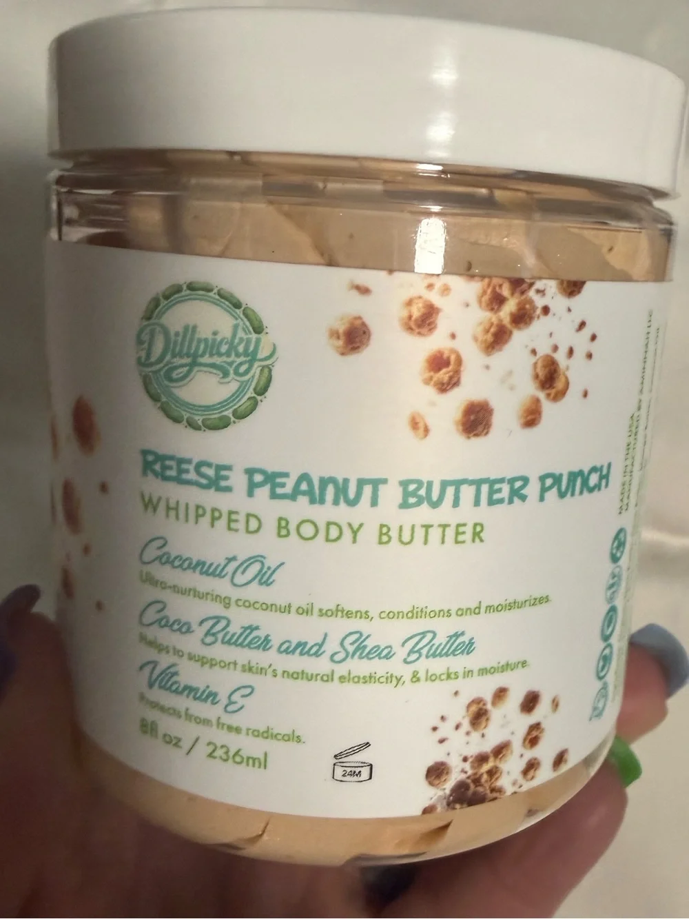 Aminnah “Reese Peanut Butter Punch”Whipped Body Butter! New